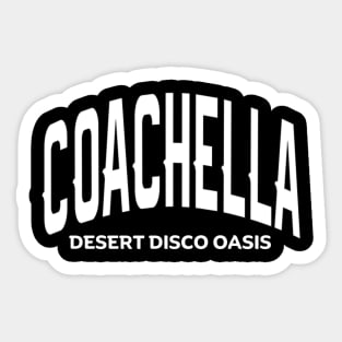 Coachella Sticker